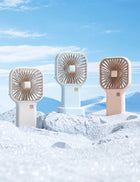 6-Speed USB Rechargeable Mini Handheld & Desk Fan